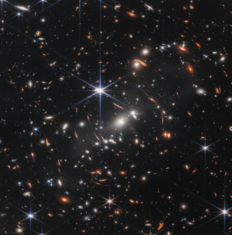 ‘Cosmic Cliffs’ in the Carina Nebula.