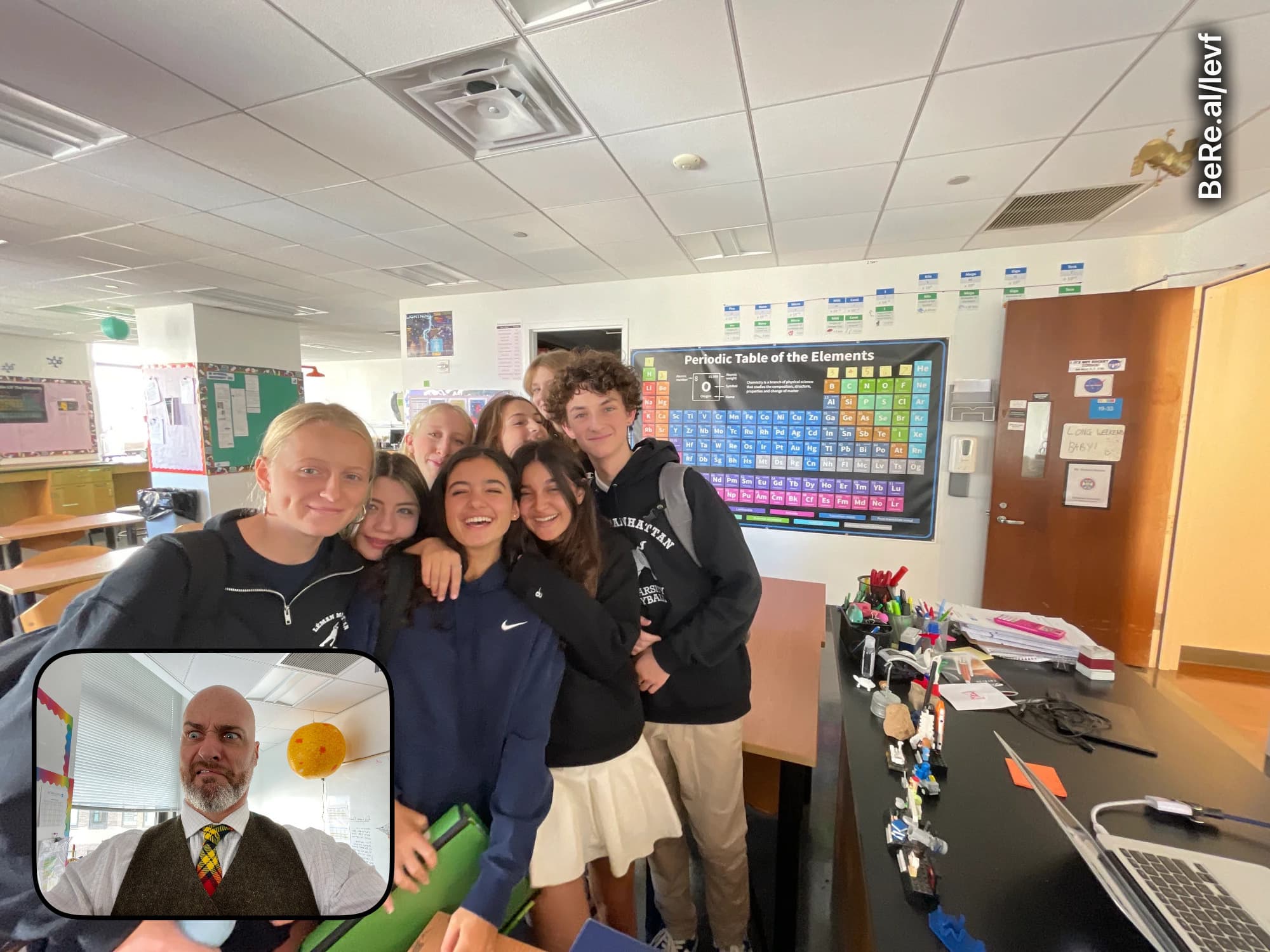 BeReal taken by Mr. Bonnar in class.