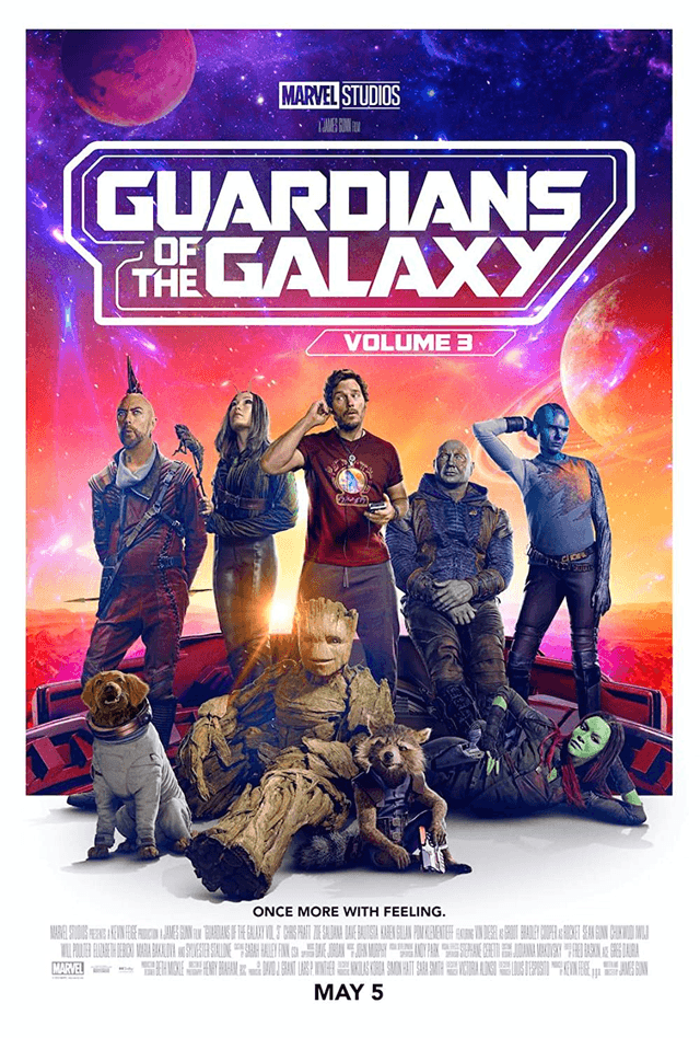 "Guardians of the Galaxy Vol.3" Out since May 5th
