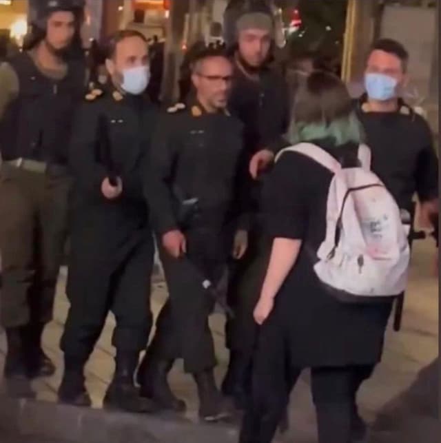 Image of Roshana Ahmadi, a Girl Who Protested Against the Mandatory Hijab, and Was Later Killed for Her Protesting