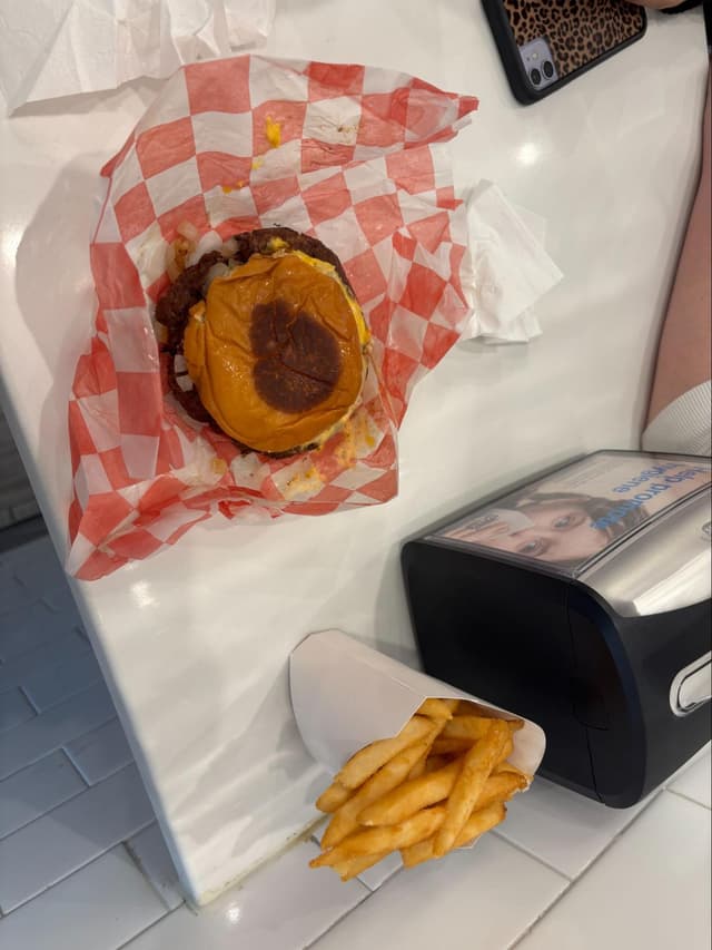 The Smash burger at 7th Street 